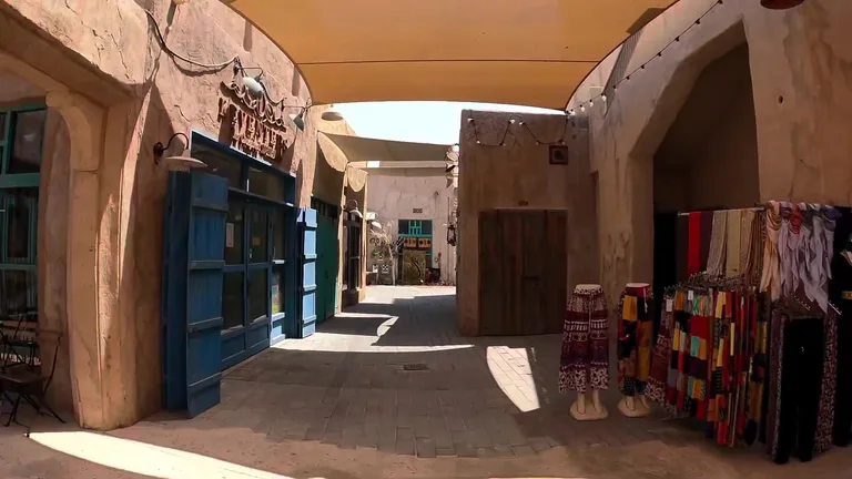 Вид на Ал Тееф — маршрут по знаковым местам Дубая.