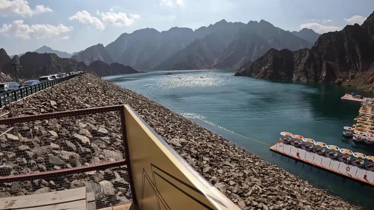 Hatta Dam в Дубае.