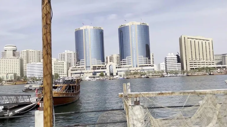 Al Seef Heritage Area в Дубае.