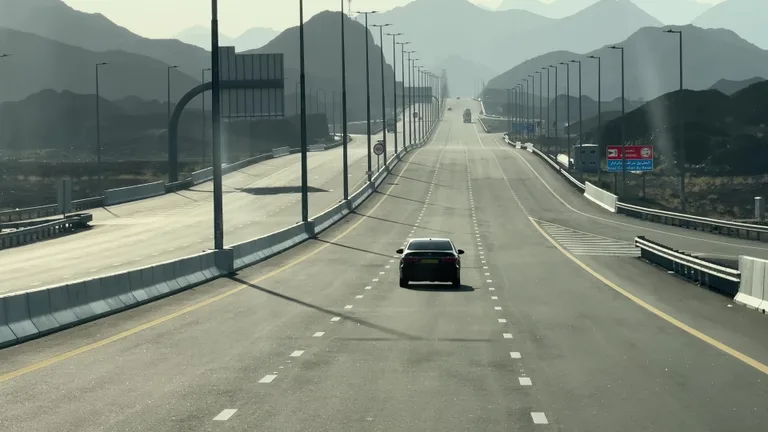 Hatta Dam в Дубае.